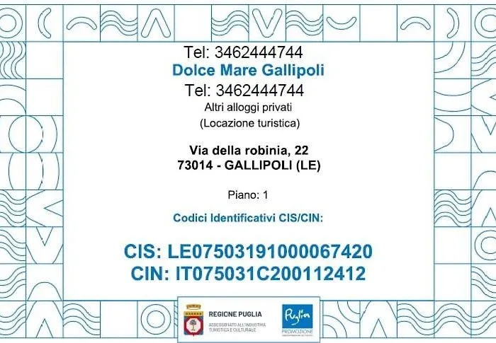 Dolce Estate Baia * Gallipoli